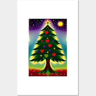 Christmas Tree/Christmas Love 1 Posters and Art